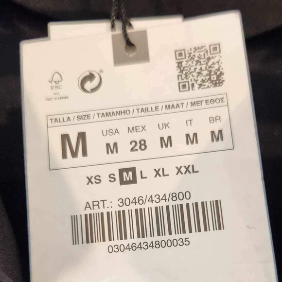 ZARA Combination Faux Suede Embroidered  Jacket Cardigan Size Med - Picture 11 of 16